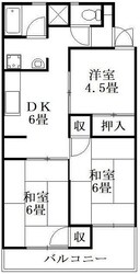 リビエールSSCの物件間取画像